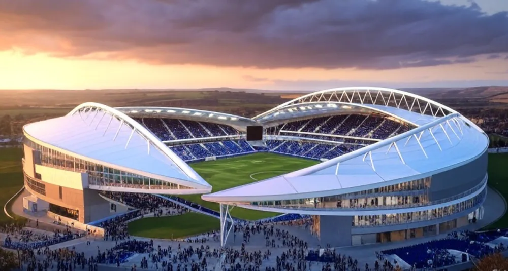 Image of a football stadium