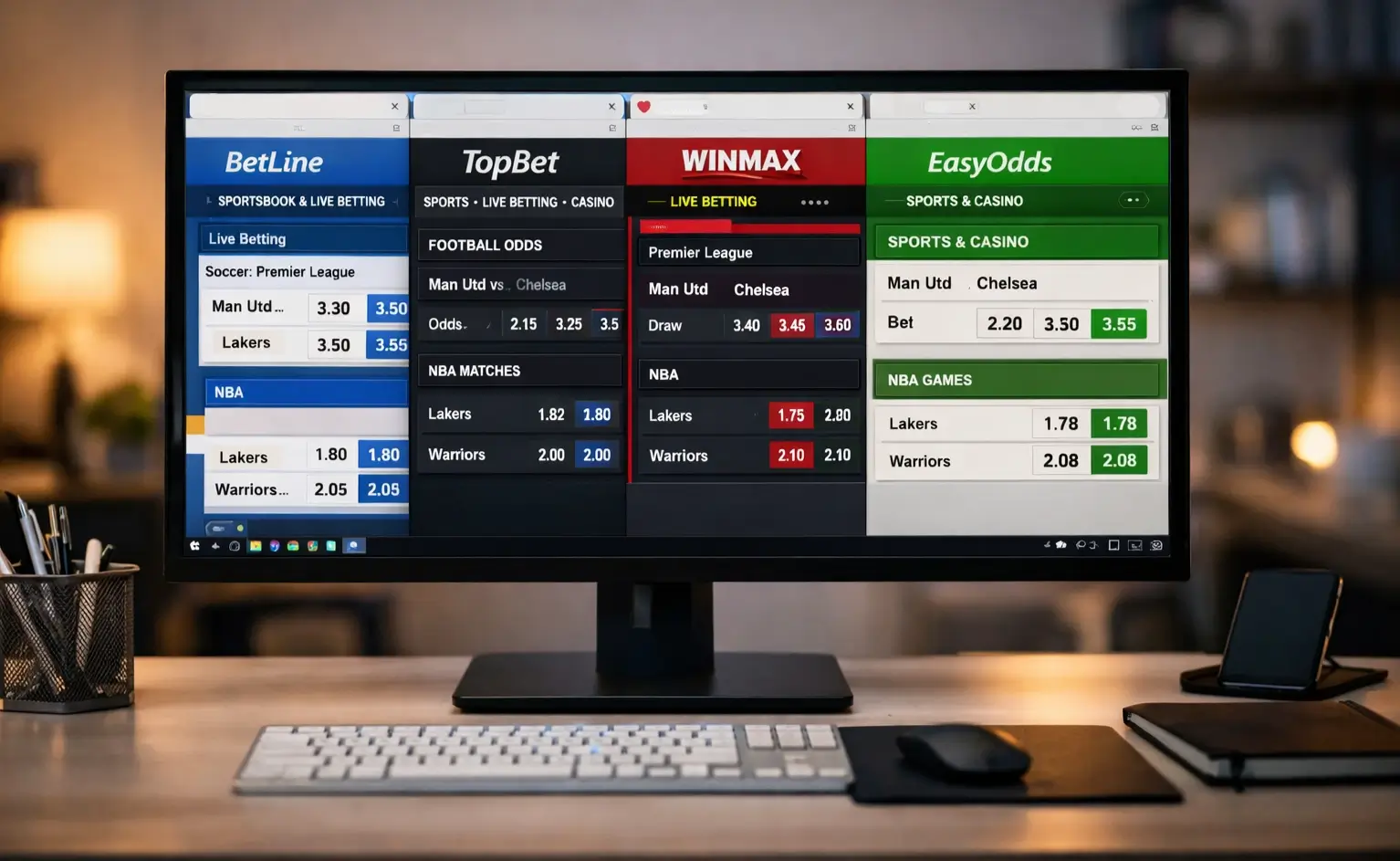 Line Shopping and Odds